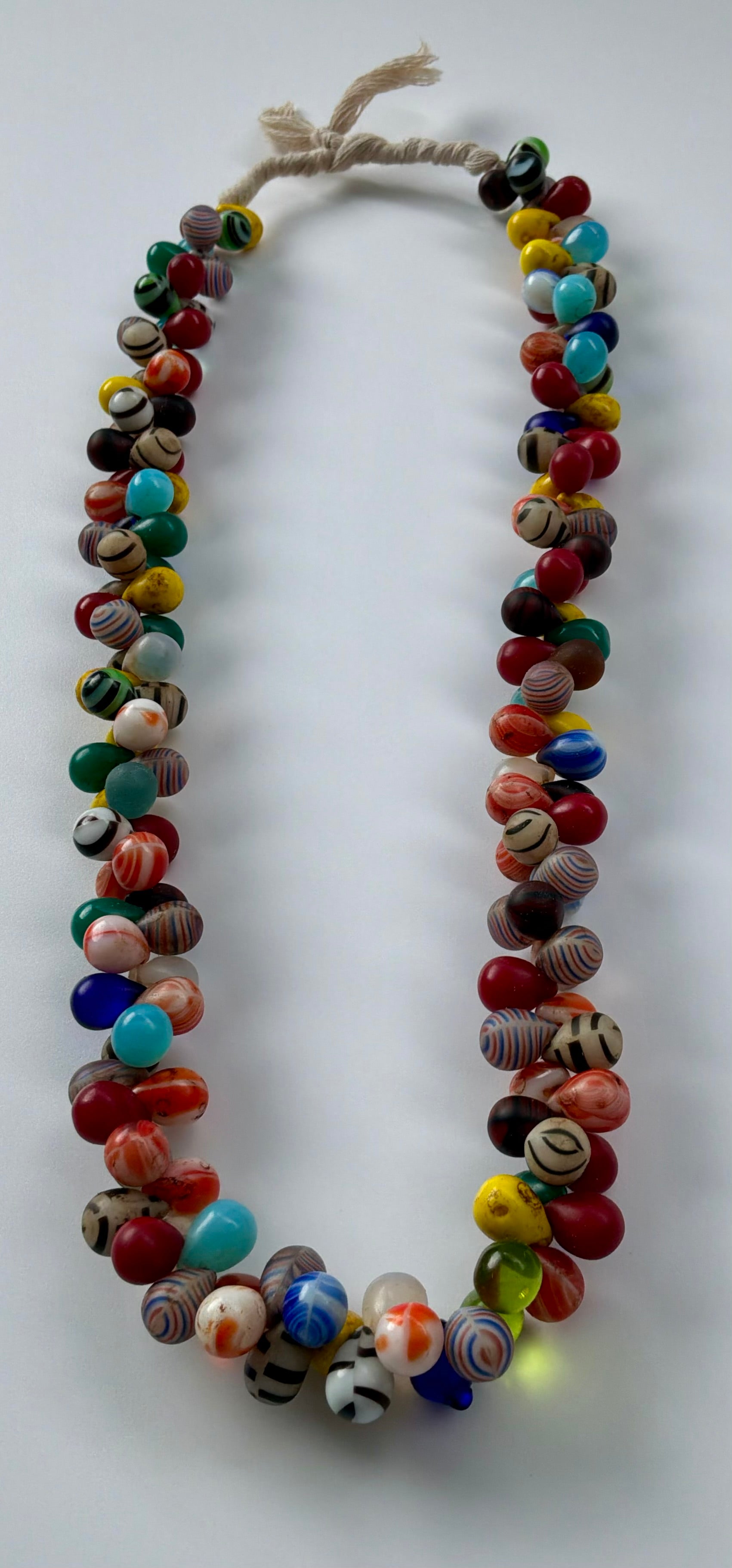Strang Böhmische Glasperlen, tropfen B01