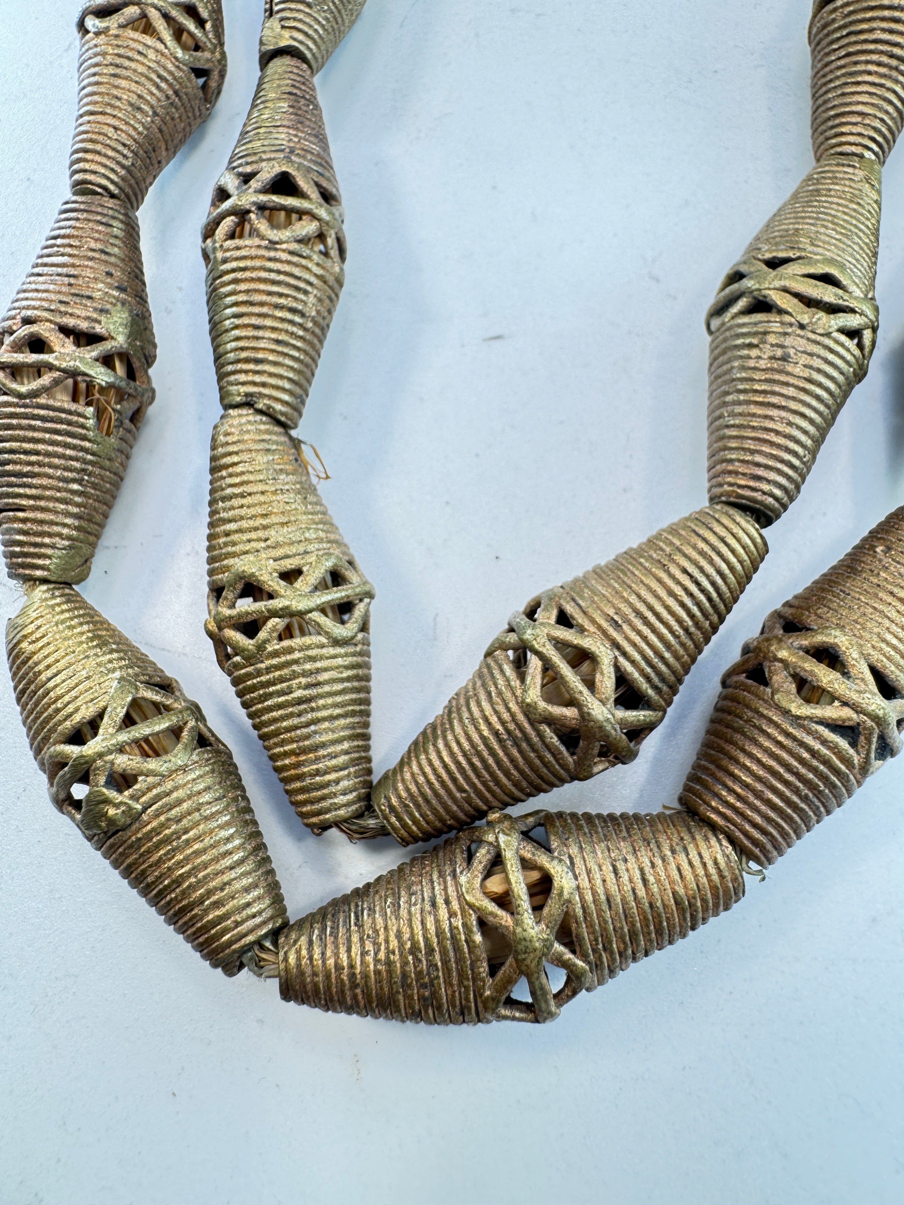 Strang Messingperlen | Ghana | Brass Beads | 073