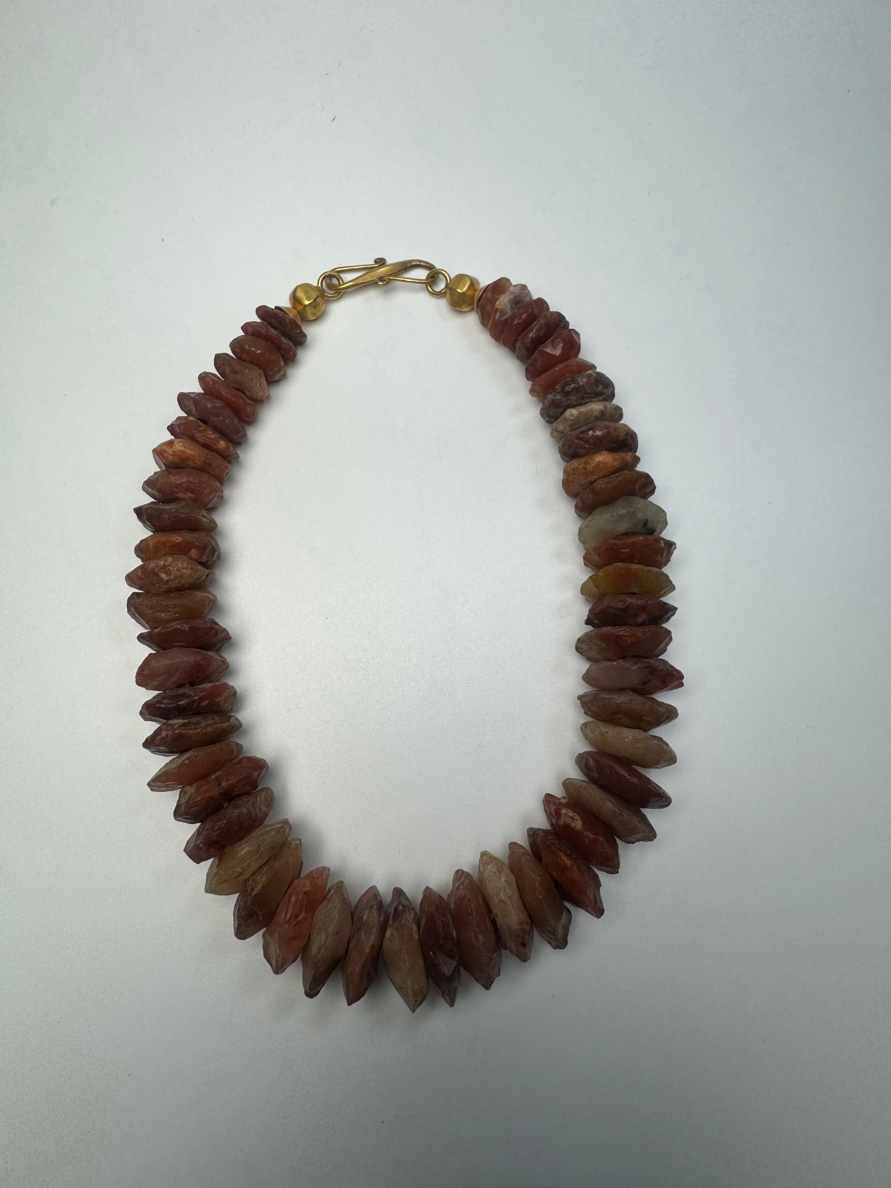 Steinperlen Kette