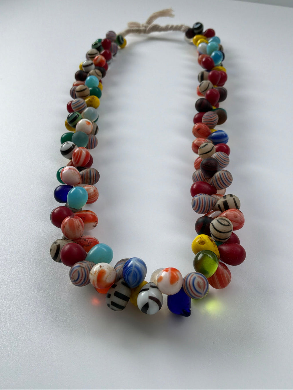Strang Böhmische Glasperlen, tropfen B01