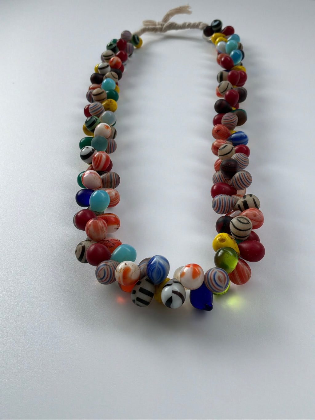 Strang Böhmische Glasperlen, tropfen B01