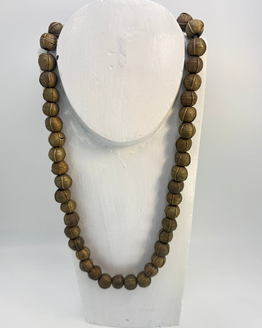 Strang Messingperlen| Ghana| Brass Beads |071