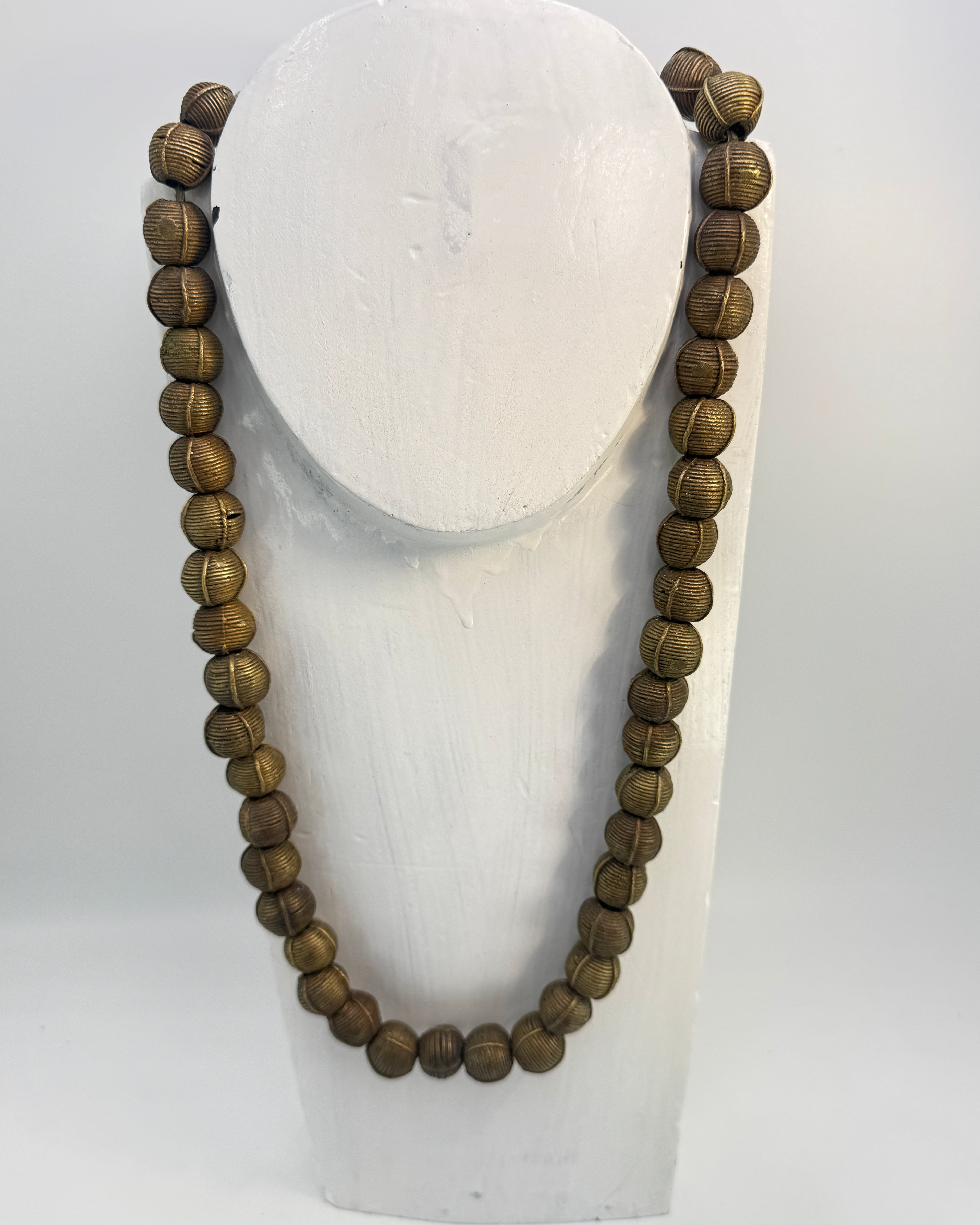 Strang Messingperlen| Ghana| Brass Beads |071