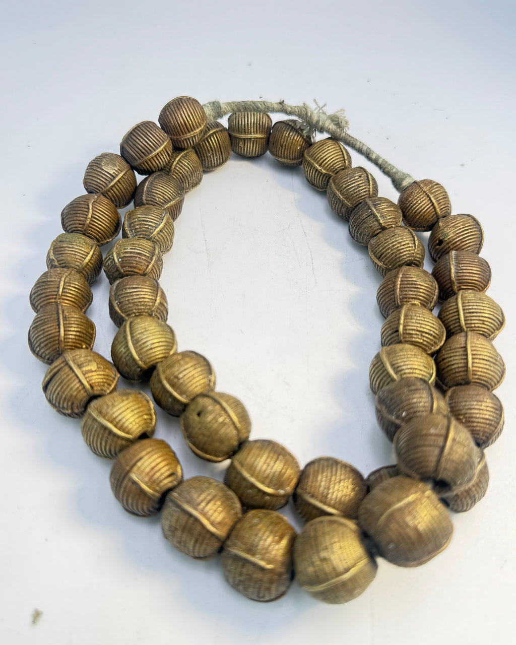 Strang Messingperlen| Ghana| Brass Beads |071