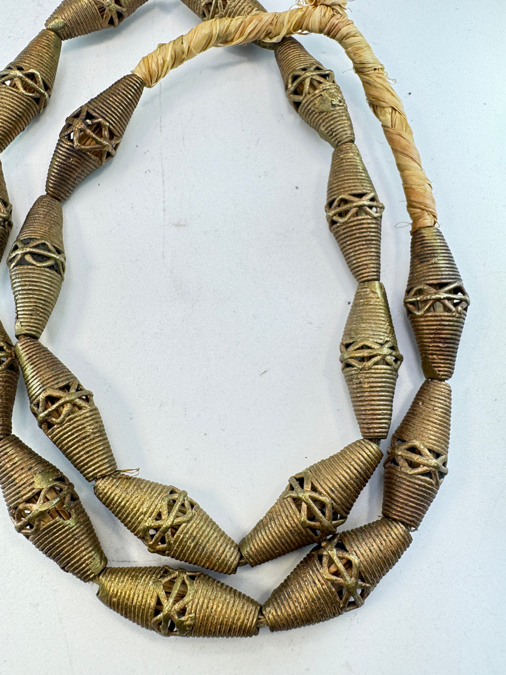 Strang Messingperlen | Ghana | Brass Beads | 073