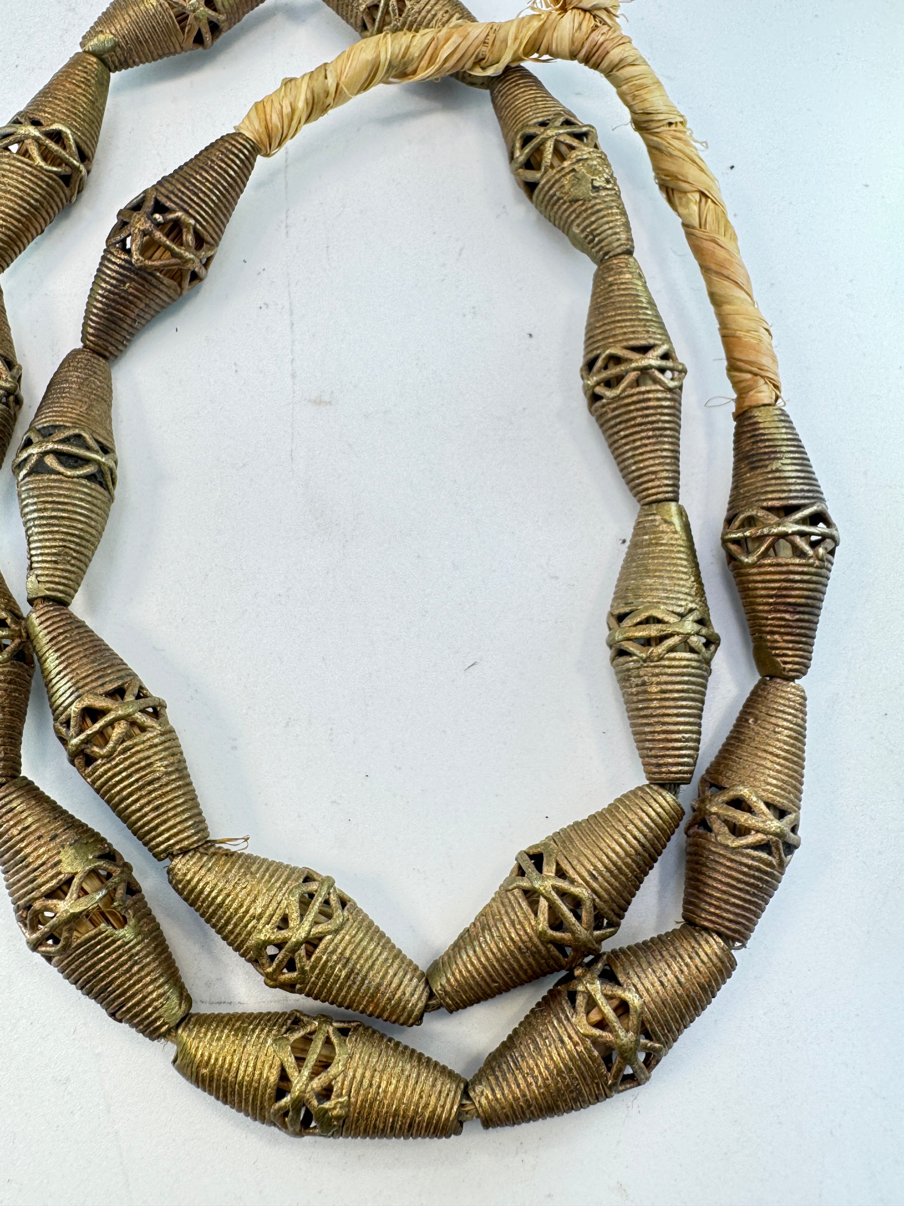 Strang Messingperlen | Ghana | Brass Beads | 073