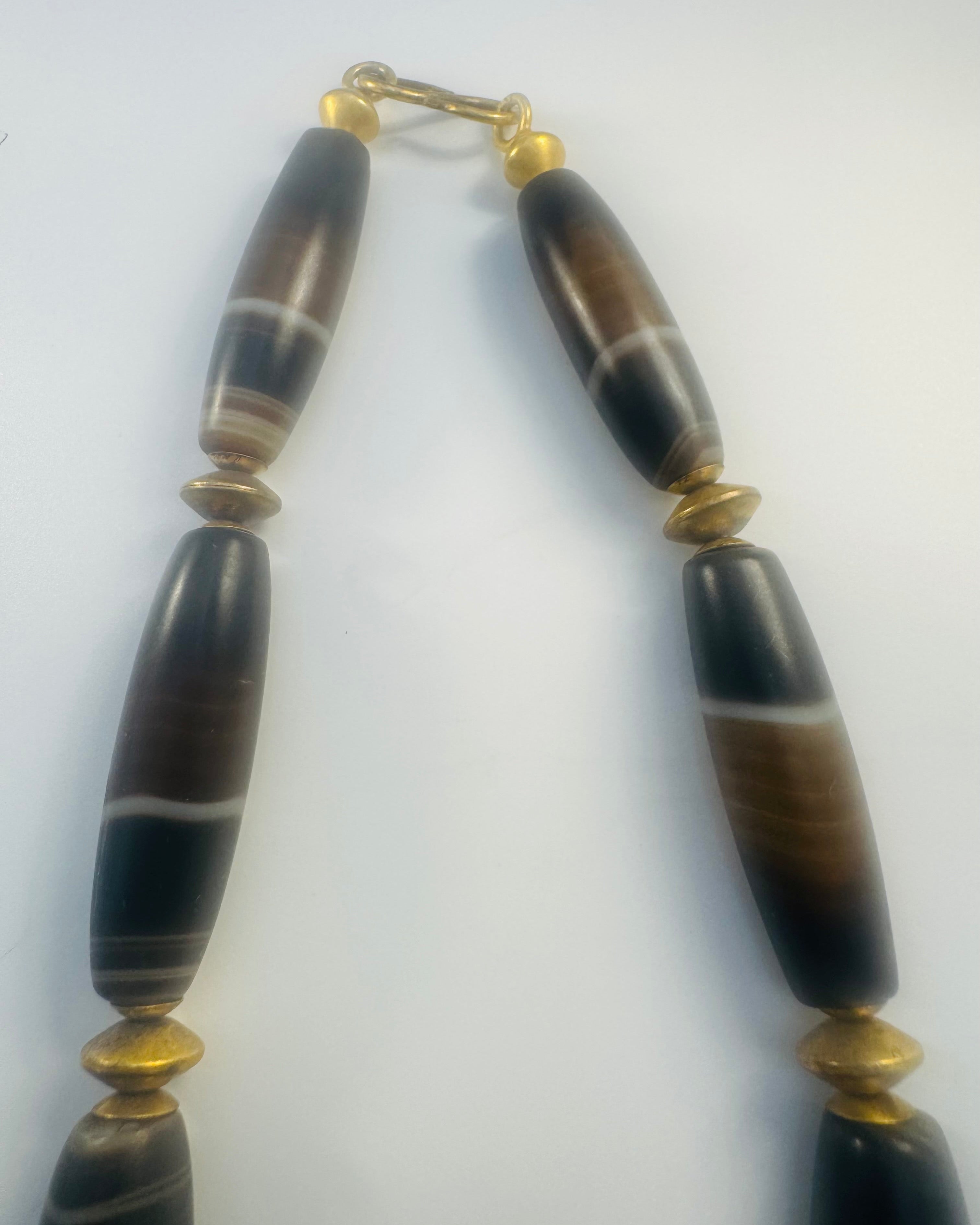KETTE ACHATPERLEN