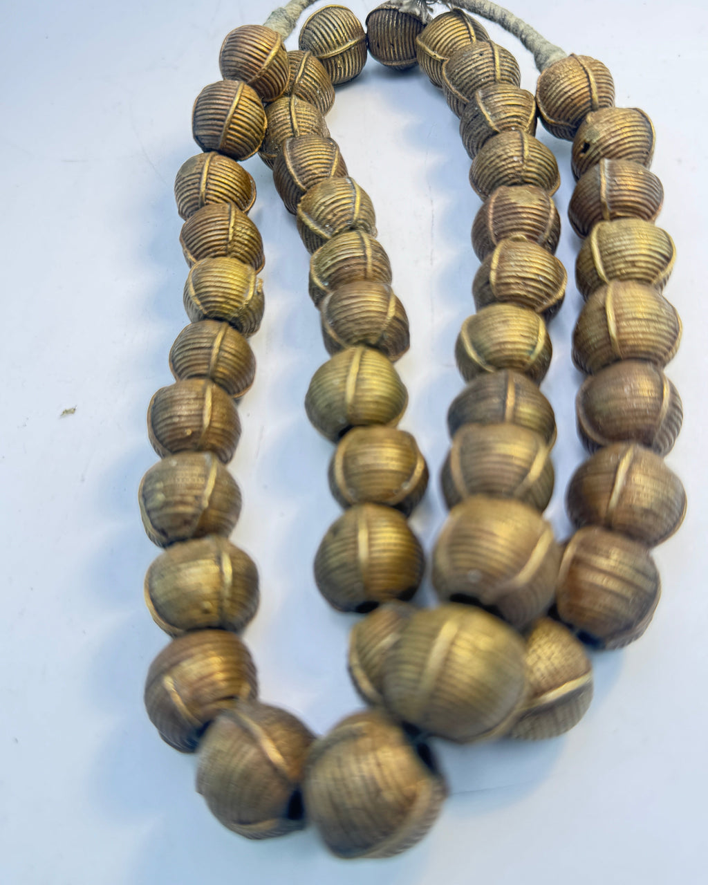 Strang Messingperlen| Ghana| Brass Beads |071