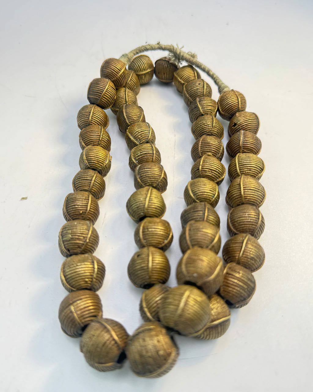 Strang Messingperlen| Ghana| Brass Beads |071
