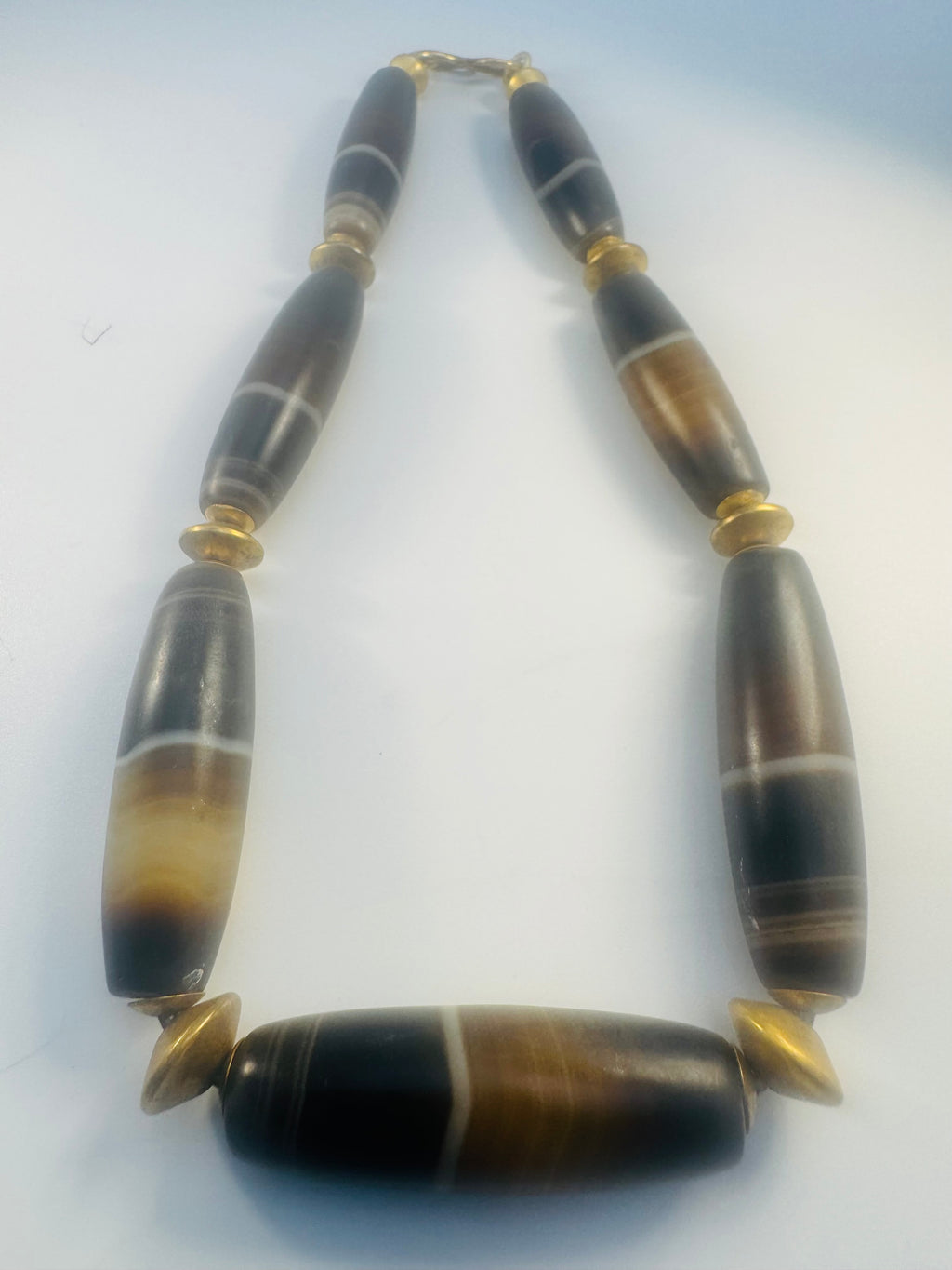 KETTE ACHATPERLEN