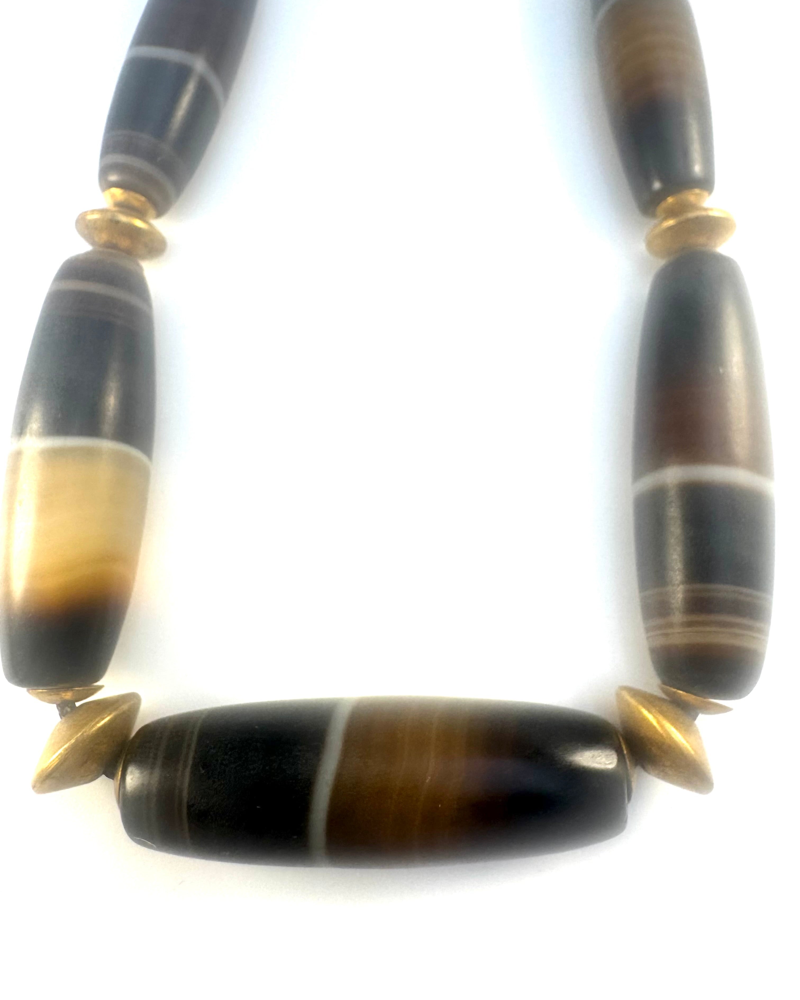 KETTE ACHATPERLEN