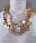 Kette Muschel Unique Shell Necklace  Tribal Beads