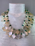 Kette Muschel Unique Shell Necklace Tribal Beads