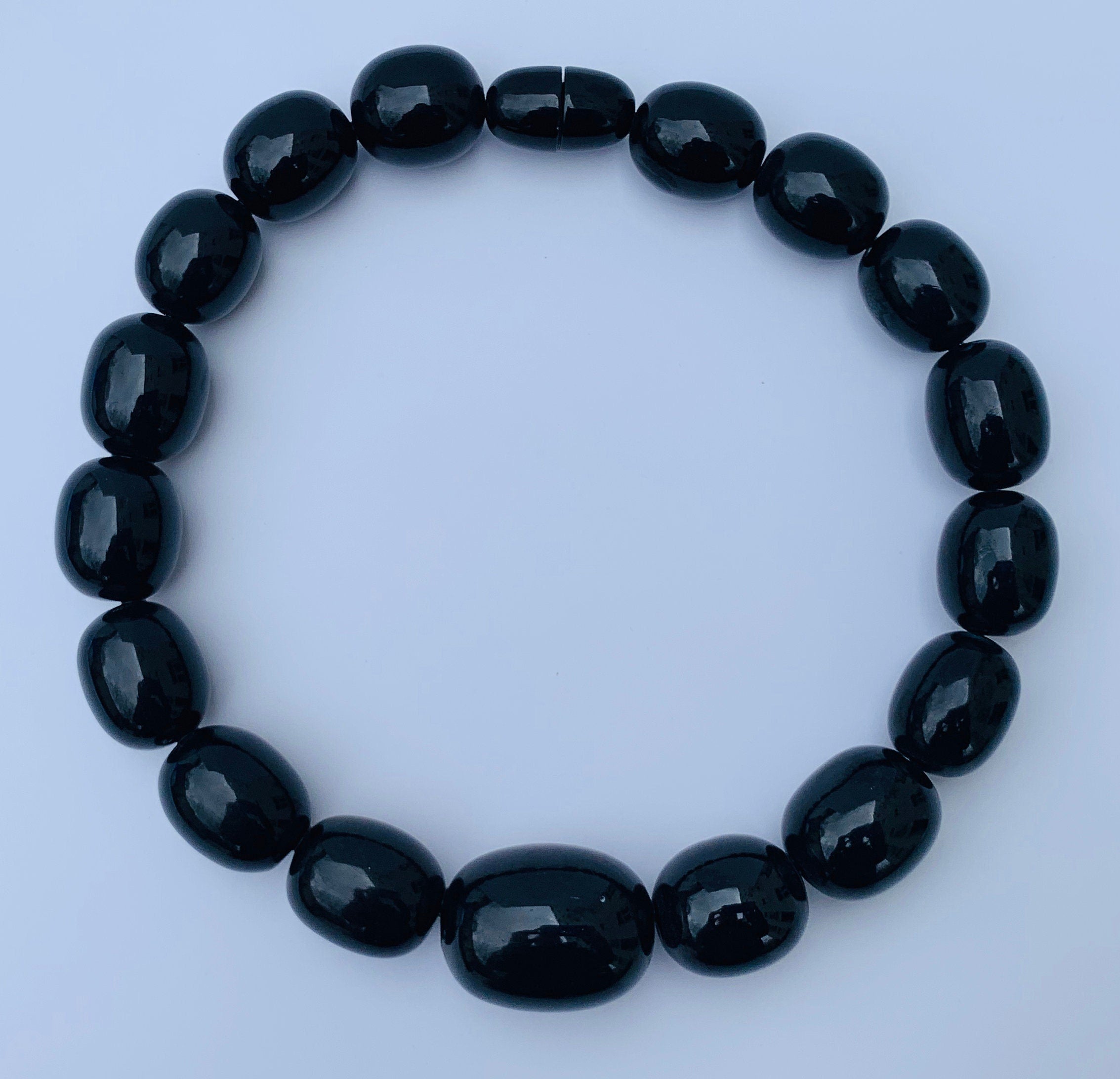 Kette Harz Resin Perlen Handmade Unique Necklace Tribal Beads Ethno Chic