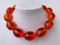 Kette Resin | Harz Unique Necklace Tribal Beads Ethno Chic