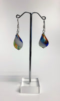 Ohrringe Hohlglasperlen Formschön Lampwork Beads Earrings
