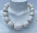 Kette Resin | Harz  Perlen Unique Necklace Tribal Beads