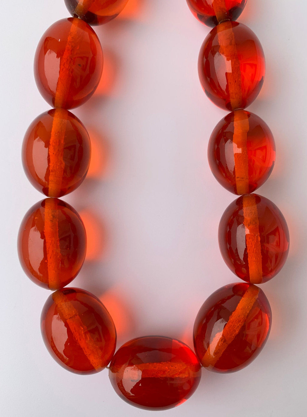 Kette Resin | Harz Unique Necklace Tribal Beads Ethno Chic
