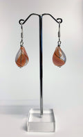 Ohrringe Hohlglasperlen Formschön Lampwork Beads Earrings