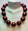 Kette Resin | Harz Tribal Beads Handmade Unique Necklace