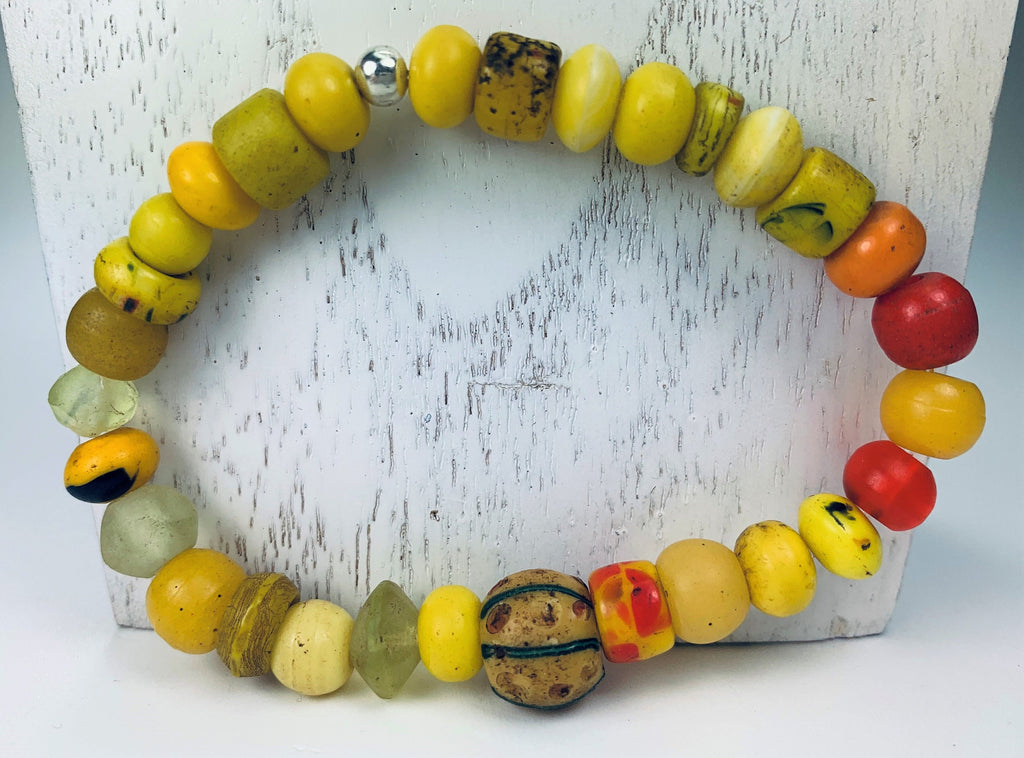 Armband alt Perlen Trade Beads Handmade Unique Bracelet
