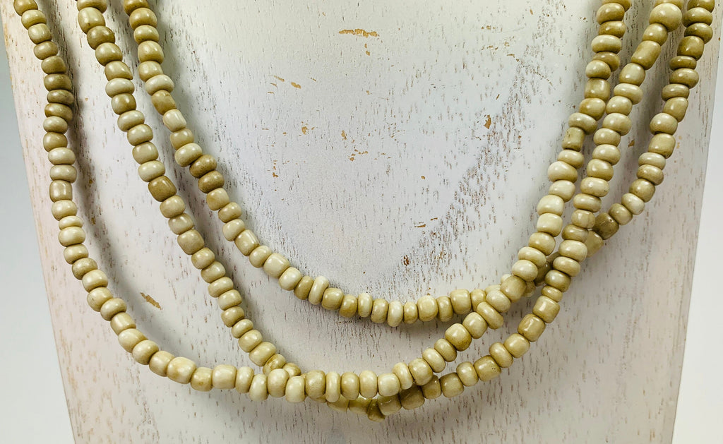 Lange Kette Glasperlen Necklace Seedbeads Glass Beads