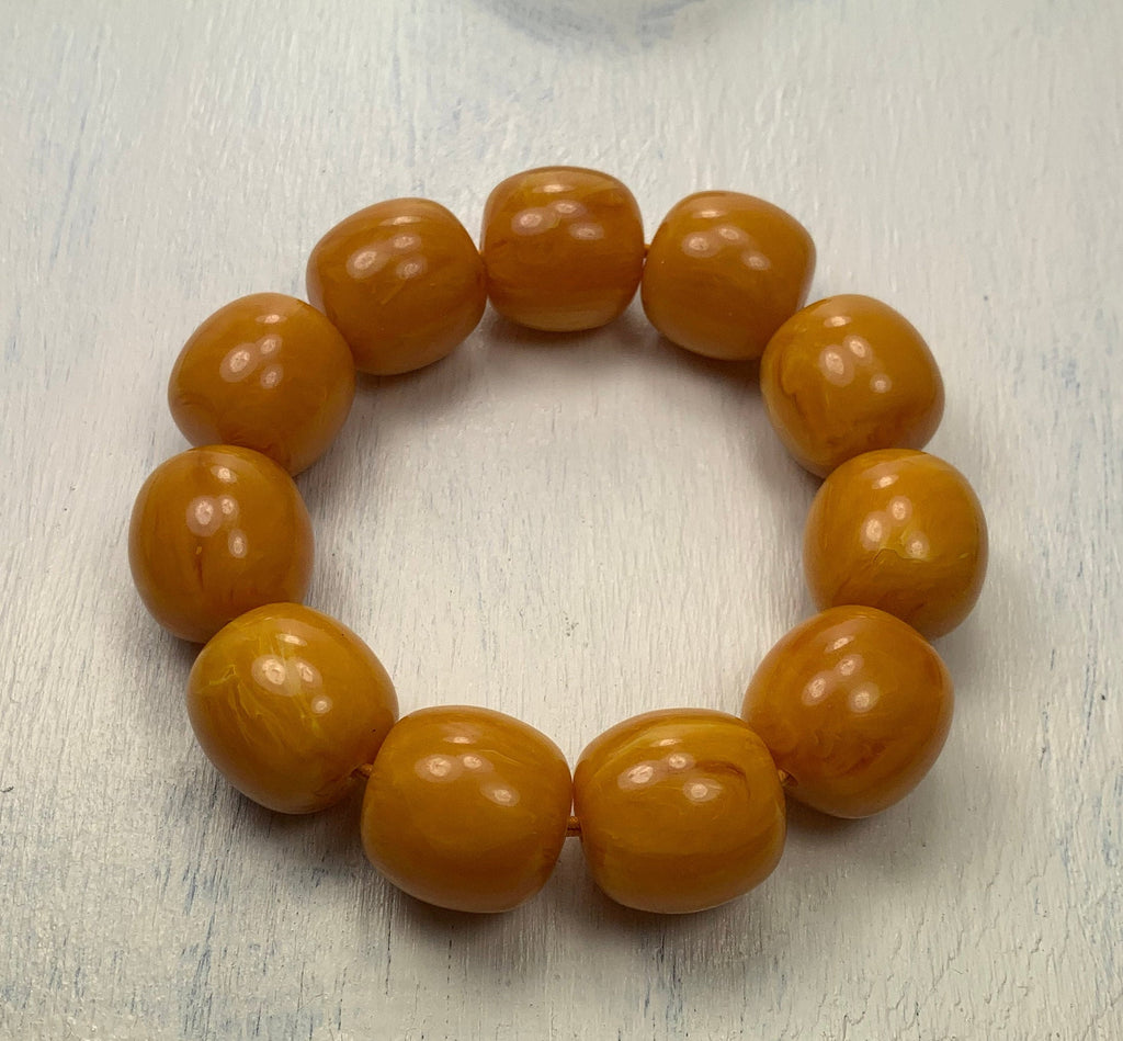 Armband Resin | Harz Tribal Beads Handmade Unique Bracelet Ethno Chic