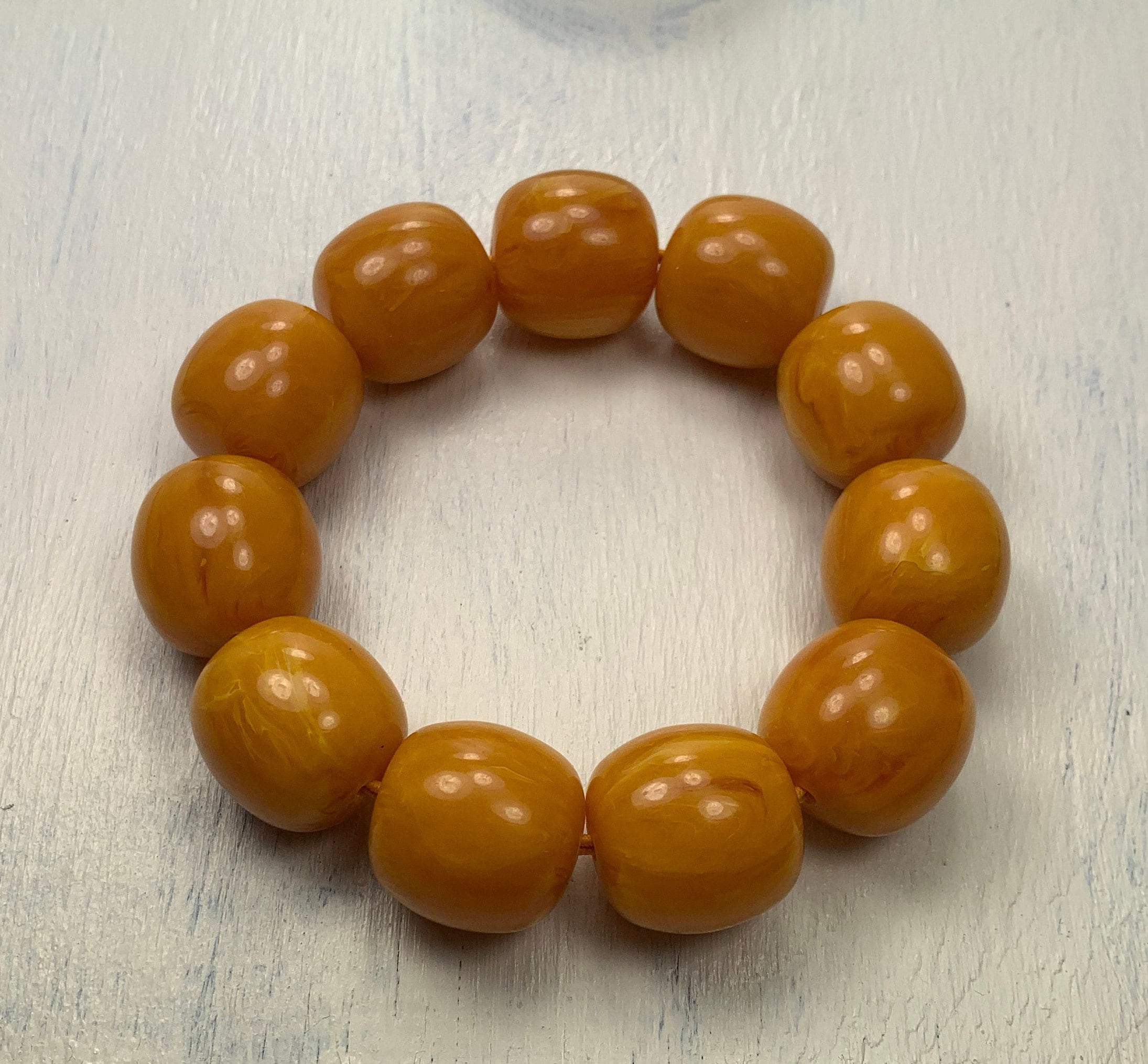 Armband Resin | Harz Tribal Beads Handmade Unique Bracelet Ethno Chic