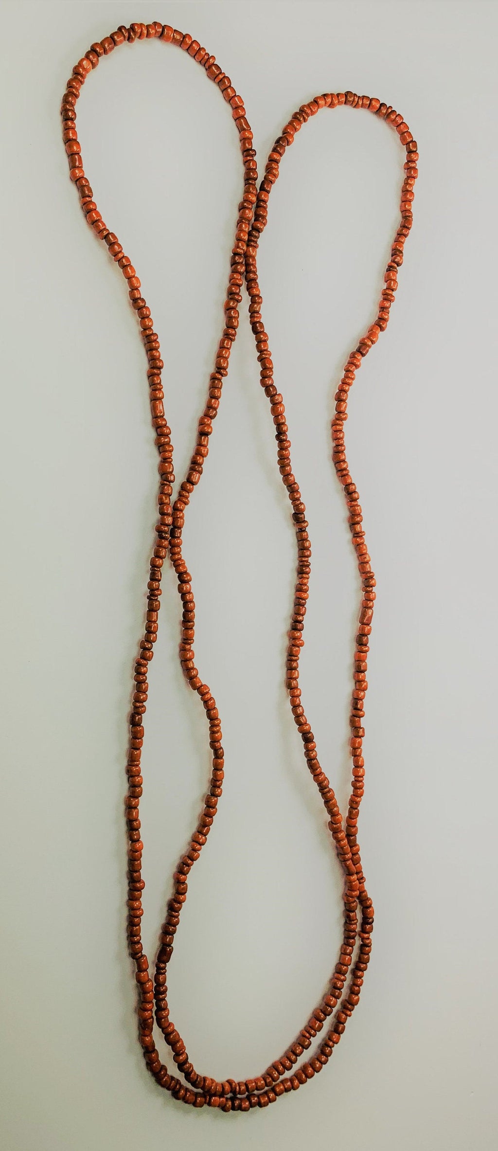 Lange Kette Glasperlen Necklace Seedbeads Glass Beads