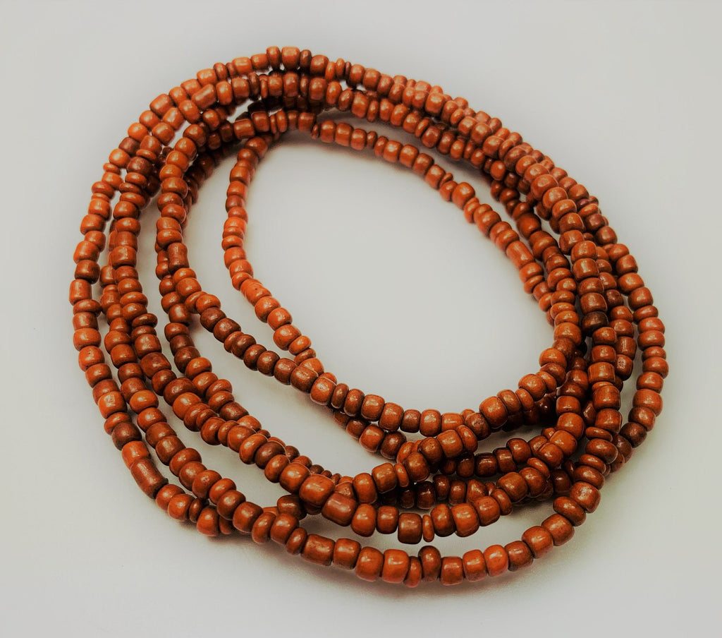 Lange Kette Glasperlen Necklace Seedbeads Glass Beads