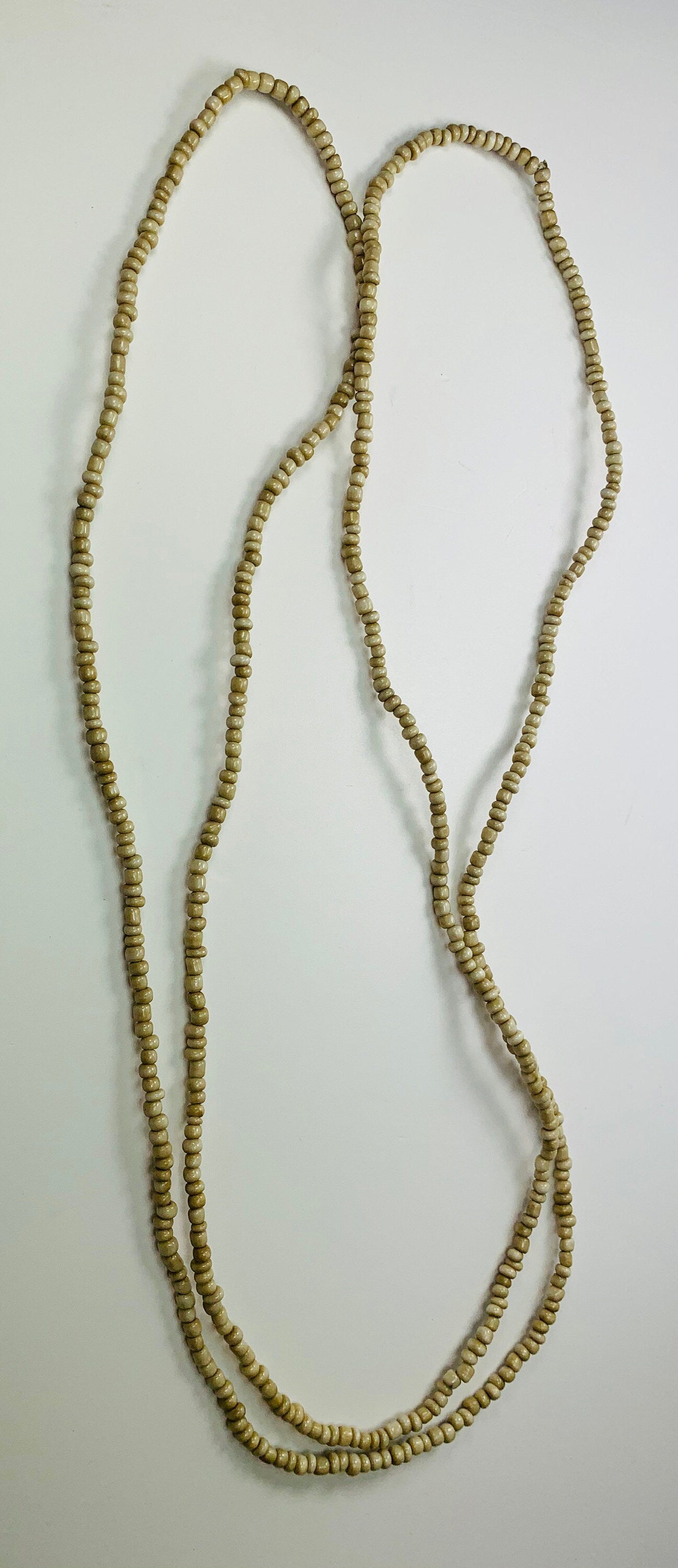 Lange Kette Glasperlen Necklace Seedbeads Glass Beads