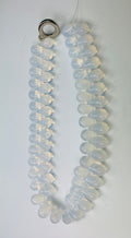 Opalglas Böhmische Glasperlen Tropfen  Bohemian Glass Beads