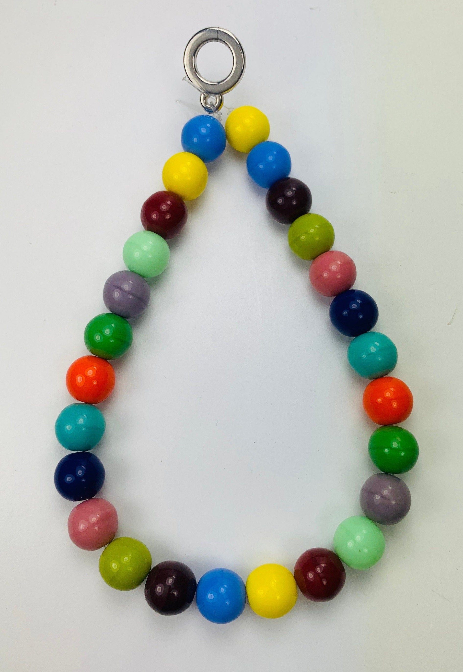Böhmische Glasperlen bunt Bohemian Glass Beads multicolor