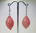 Ohrringe Hohlglasperlen Formschön Lampwork Beads Earrings