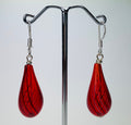 Ohrringe Hohlglasperlen Formschön Lampwork Beads Earrings