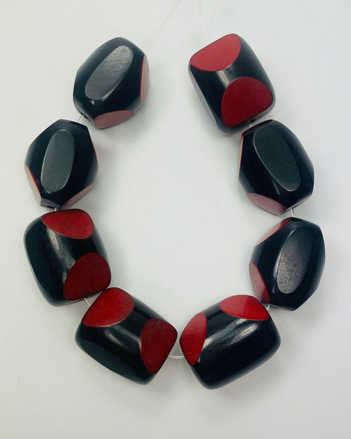 8 Resin Beads | Ethno Beads