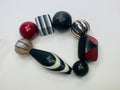 8 Perlen Resin | Harz Horn Ethno Beads