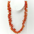 Böhmische Glasperlen | Tropfenform | Orange | Bohemian | Handgefertigt | Vintage | BeadsCompany  SN18