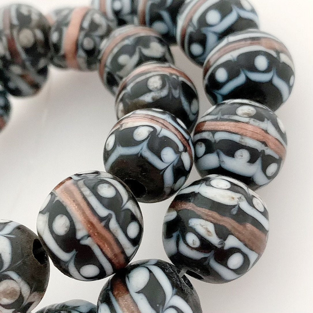 Vintage Glasperlen | Handgefertigte Perlen | Unikat Perlen  | Tribal Beads | Erstklassige Qualität | BeadsCompany SN29