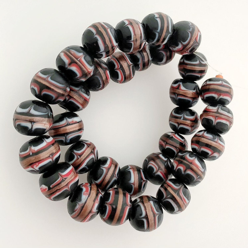 Glasperlen | Handgefertigte Perlen | Unikat Perlen | Ethno Chic | Tribal Beads | Java Beads | Erstklassige Qualität | BeadsCompany SN30