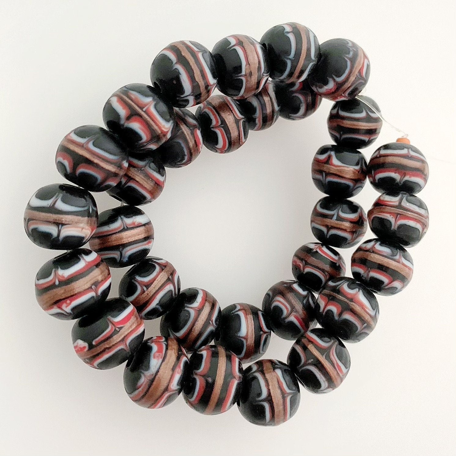 Glasperlen | Handgefertigte Perlen | Unikat Perlen | Ethno Chic | Tribal Beads | Java Beads | Erstklassige Qualität | BeadsCompany SN30