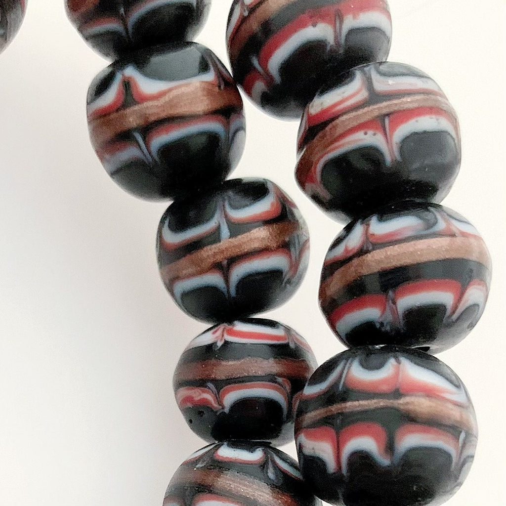 Glasperlen | Handgefertigte Perlen | Unikat Perlen | Ethno Chic | Tribal Beads | Java Beads | Erstklassige Qualität | BeadsCompany SN30